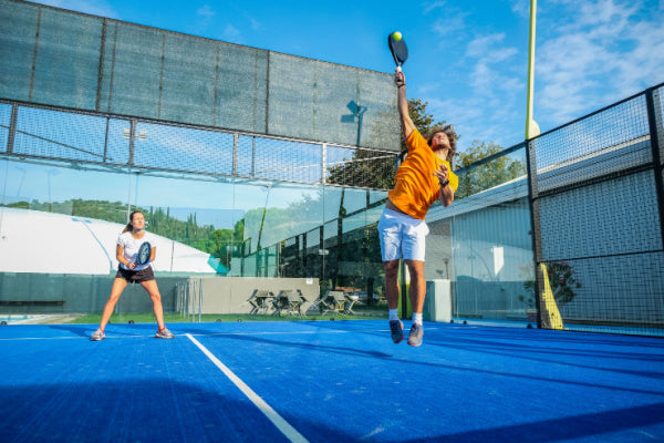 What are the top 5 tips for advanced tennis players starting padel?